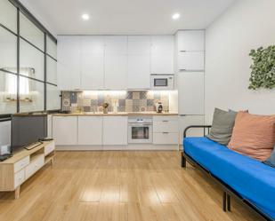 Kitchen of Flat to rent in  Madrid Capital  with Air Conditioner