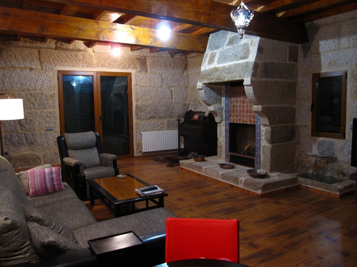 Sala d'estar de Casa o xalet en venda en Xunqueira de Ambía amb Calefacció, Terrassa i Piscina