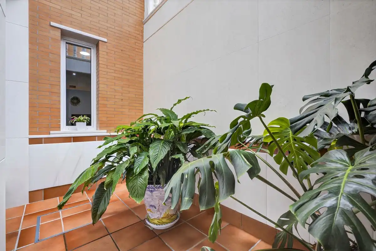 Terrassa de Casa adosada en venda en Santiponce amb Aire condicionat, Calefacció i Jardí privat