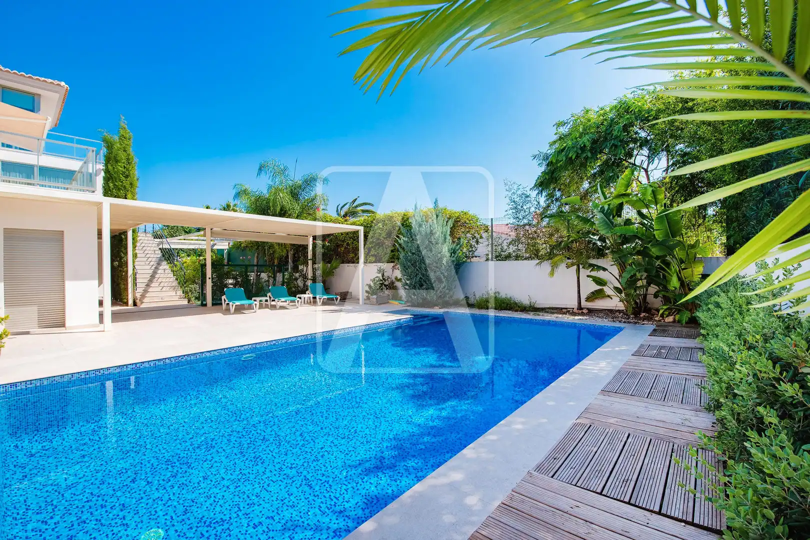 Piscina de Casa o chalet en venta en Calpe / Calp con Aire acondicionado, Calefacción y Jardín privado