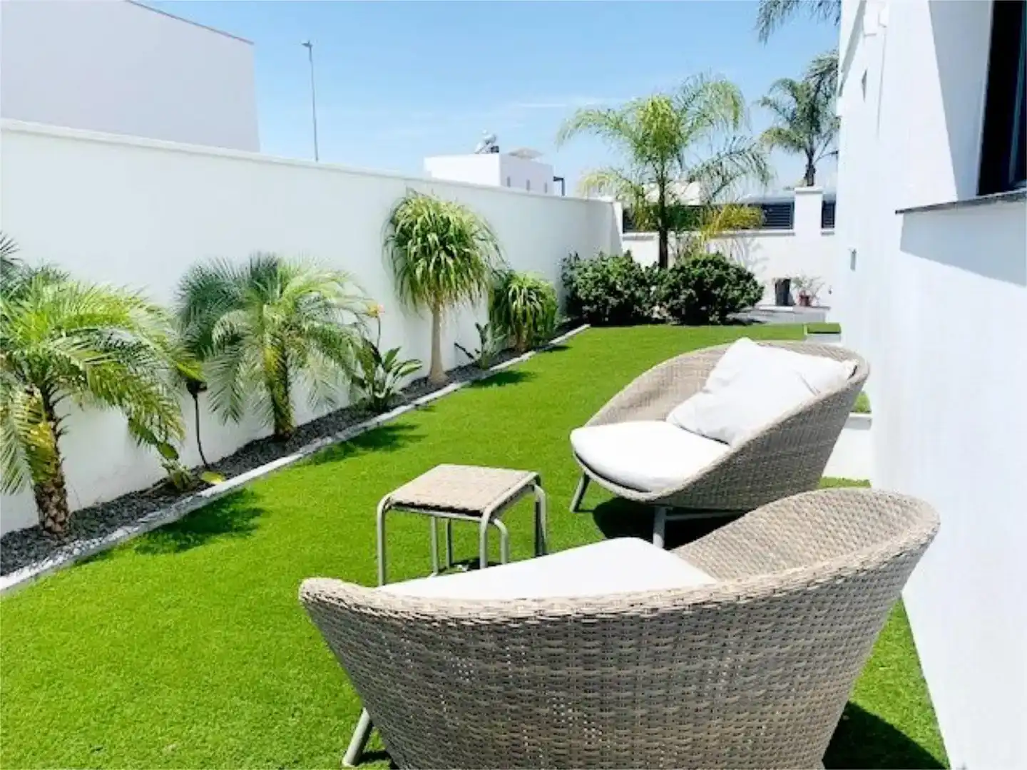 Terrassa de Casa o xalet en venda en El Verger amb Aire condicionat i Piscina