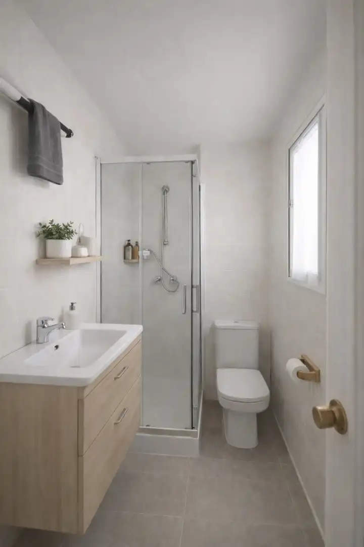 Baño de Dúplex en venta en Vilablareix con Parquet, Terraza y Horno