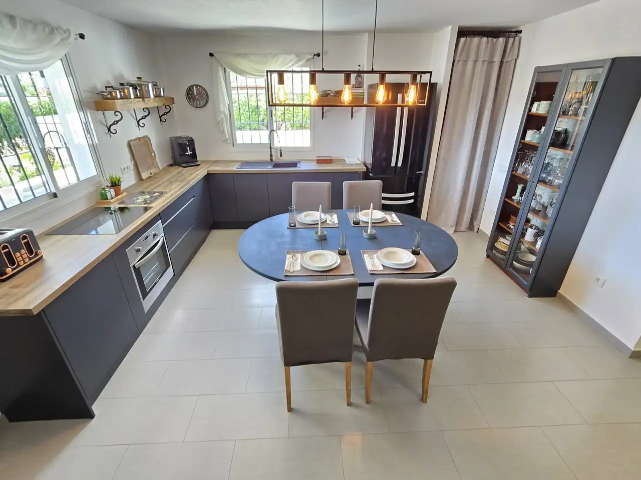 Cocina de Casa o chalet en venta en Alcaucín con Aire acondicionado y Piscina