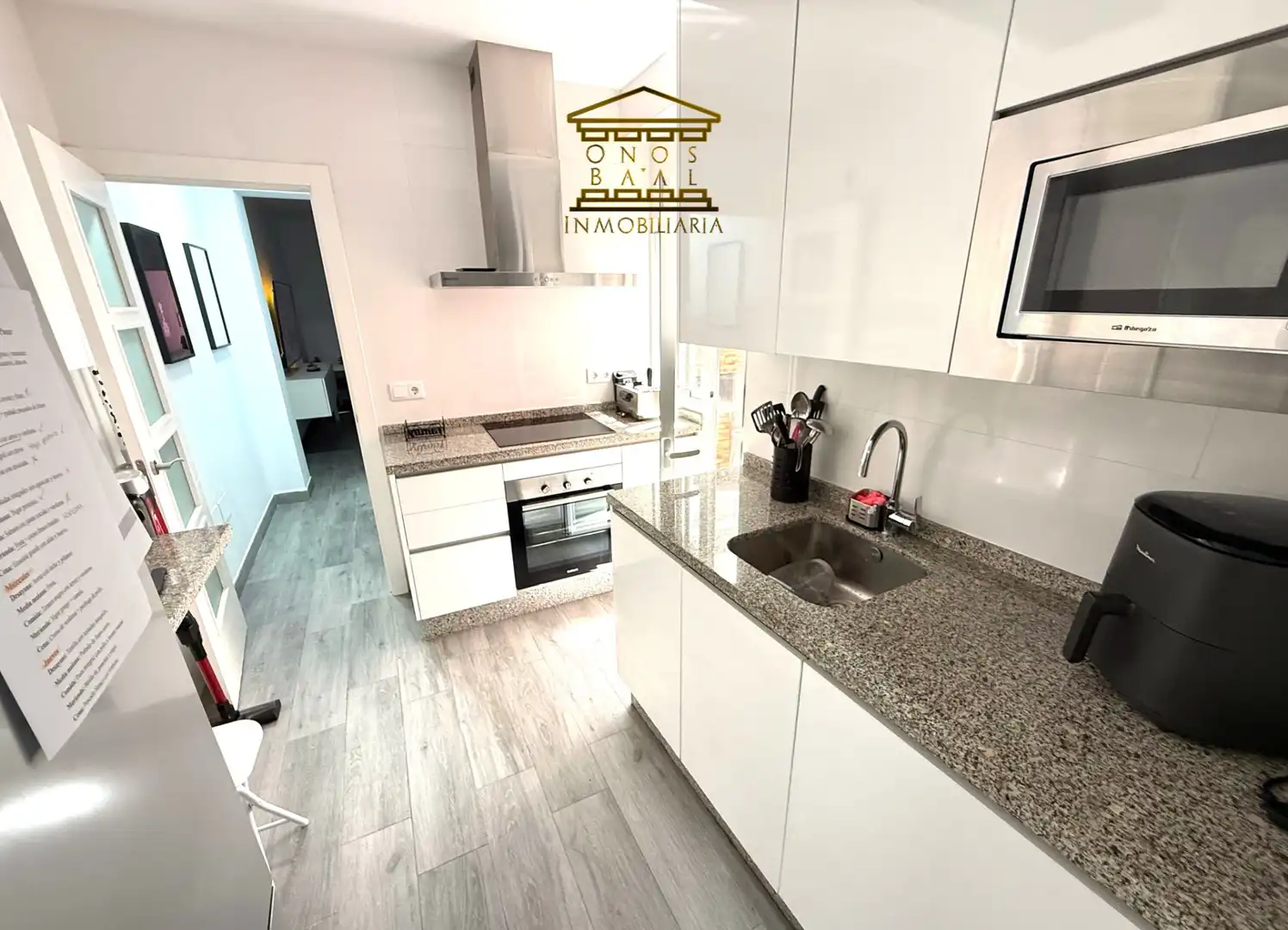 Kitchen of Flat for sale in Huelva  with Air Conditioner and Furnished