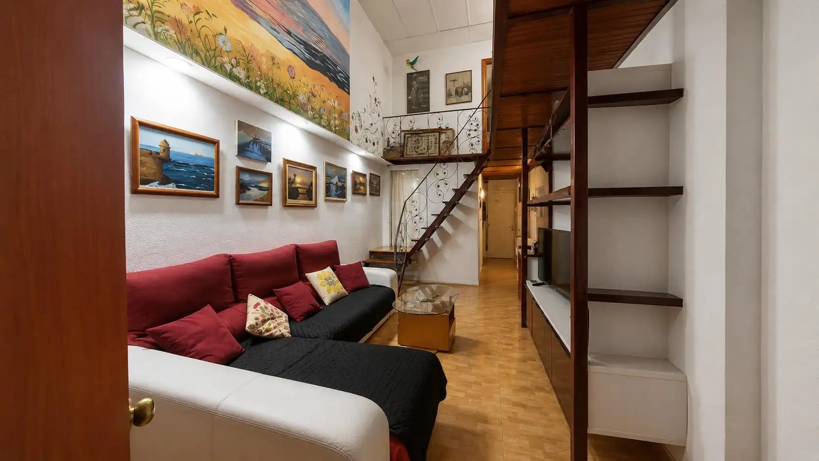 Sala de estar de Piso en venta en Cádiz con Aire acondicionado y Calefacción