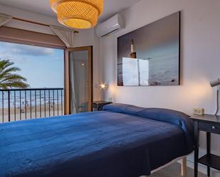 Dormitori de Apartament de lloguer en Alboraya amb Aire condicionat, Terrassa i Balcó