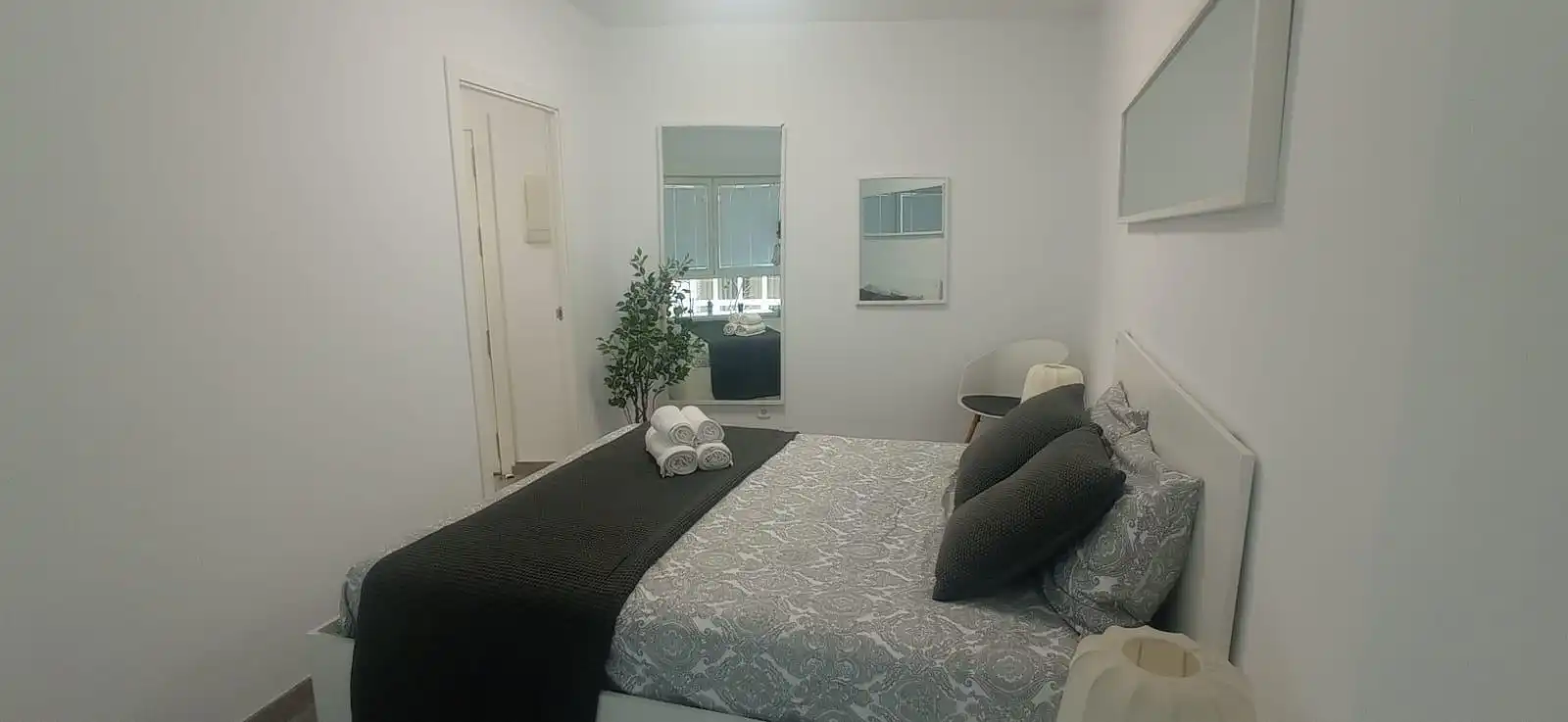 Schlafzimmer von Wohnung zur Miete in Cartagena mit Klimaanlage und Möbliert