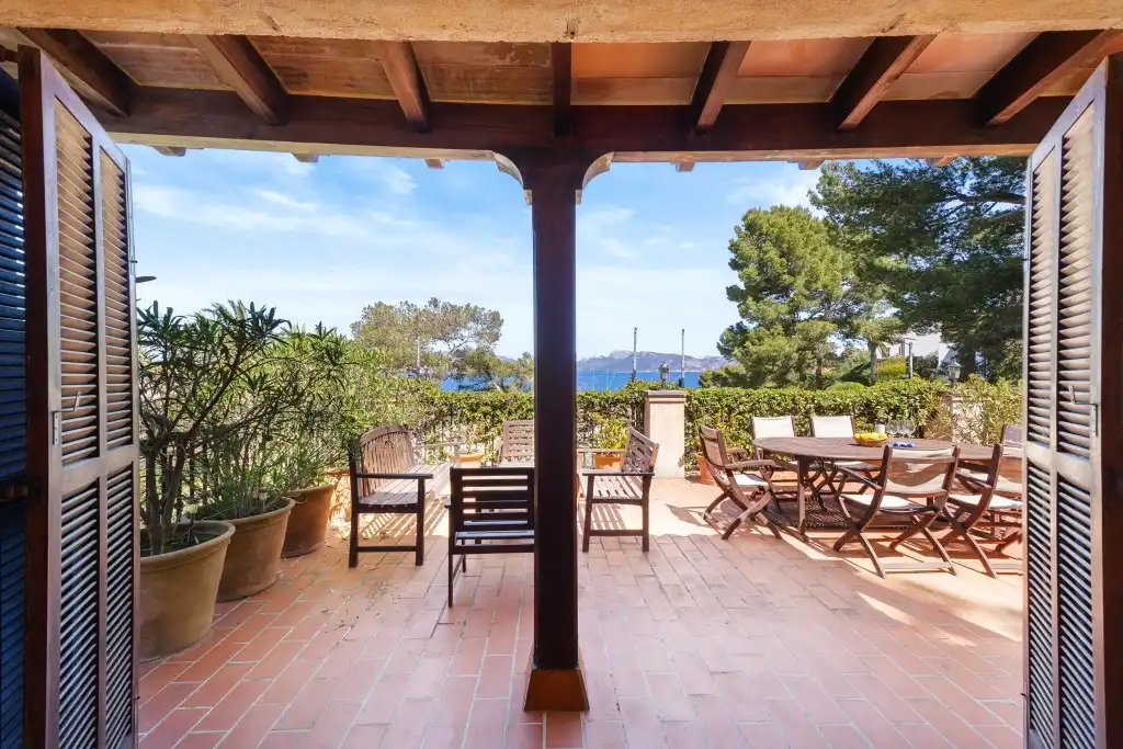 Terrassa de Casa o xalet en venda en Alcúdia amb Aire condicionat, Jardí privat i Terrassa
