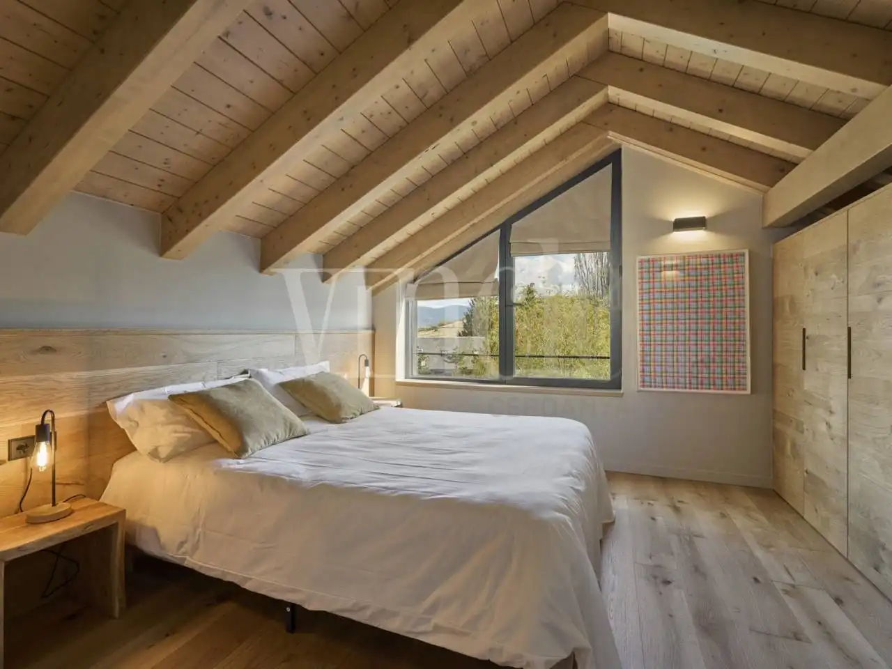 Bedroom of Houses for sale in Guils de Cerdanya  with Heating, Private garden and Parquet flooring