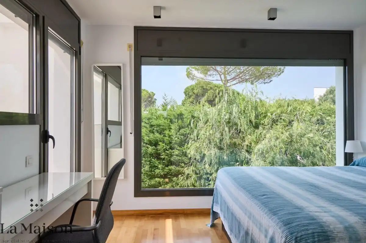 Dormitori de Casa o xalet en venda en Sant Andreu de Llavaneres amb Aire condicionat, Calefacció i Jardí privat