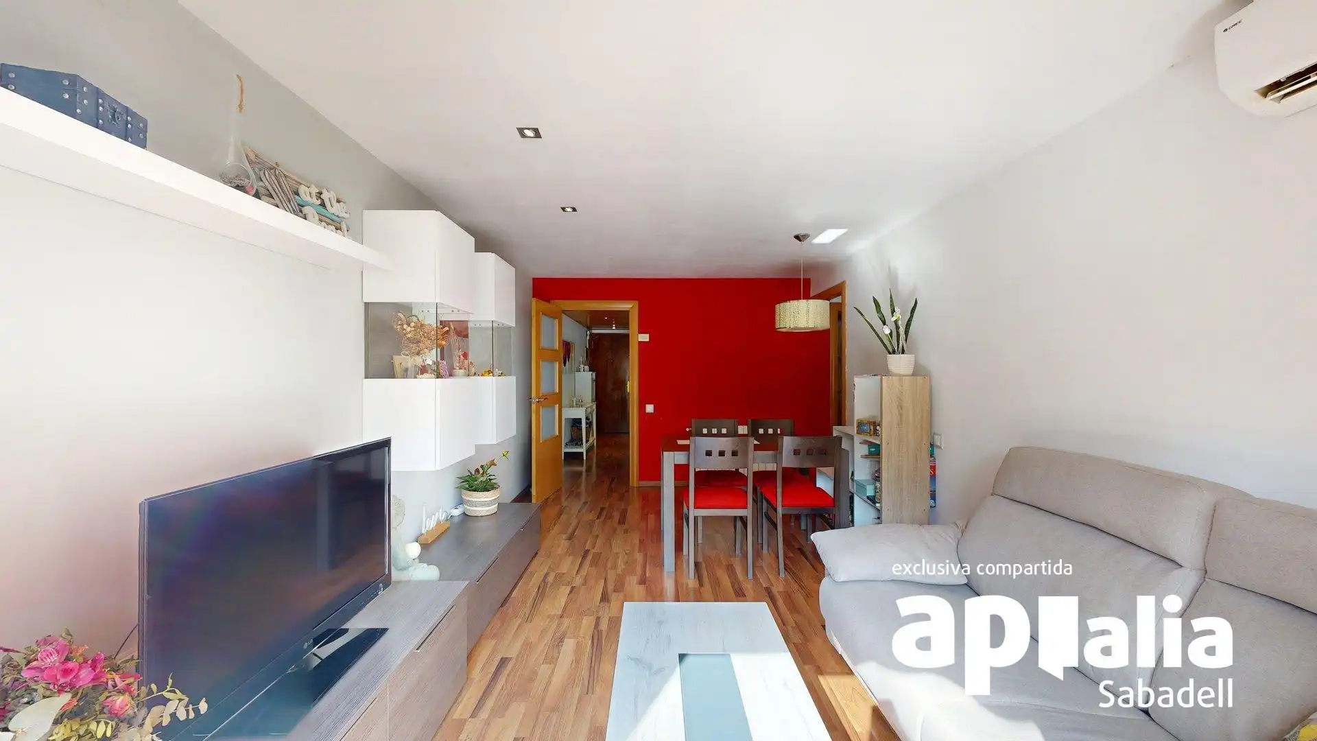 Wohnzimmer von Wohnung zum Verkauf in Barberà del Vallès mit Heizung, Terrasse und Balkon