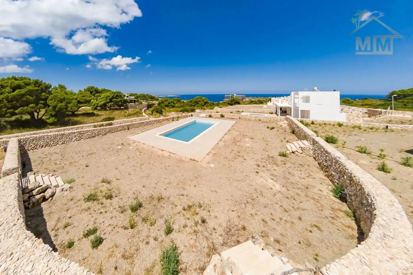 Exterior view of Houses for sale in Es Mercadal  with Air Conditioner, Terrace and Community pool