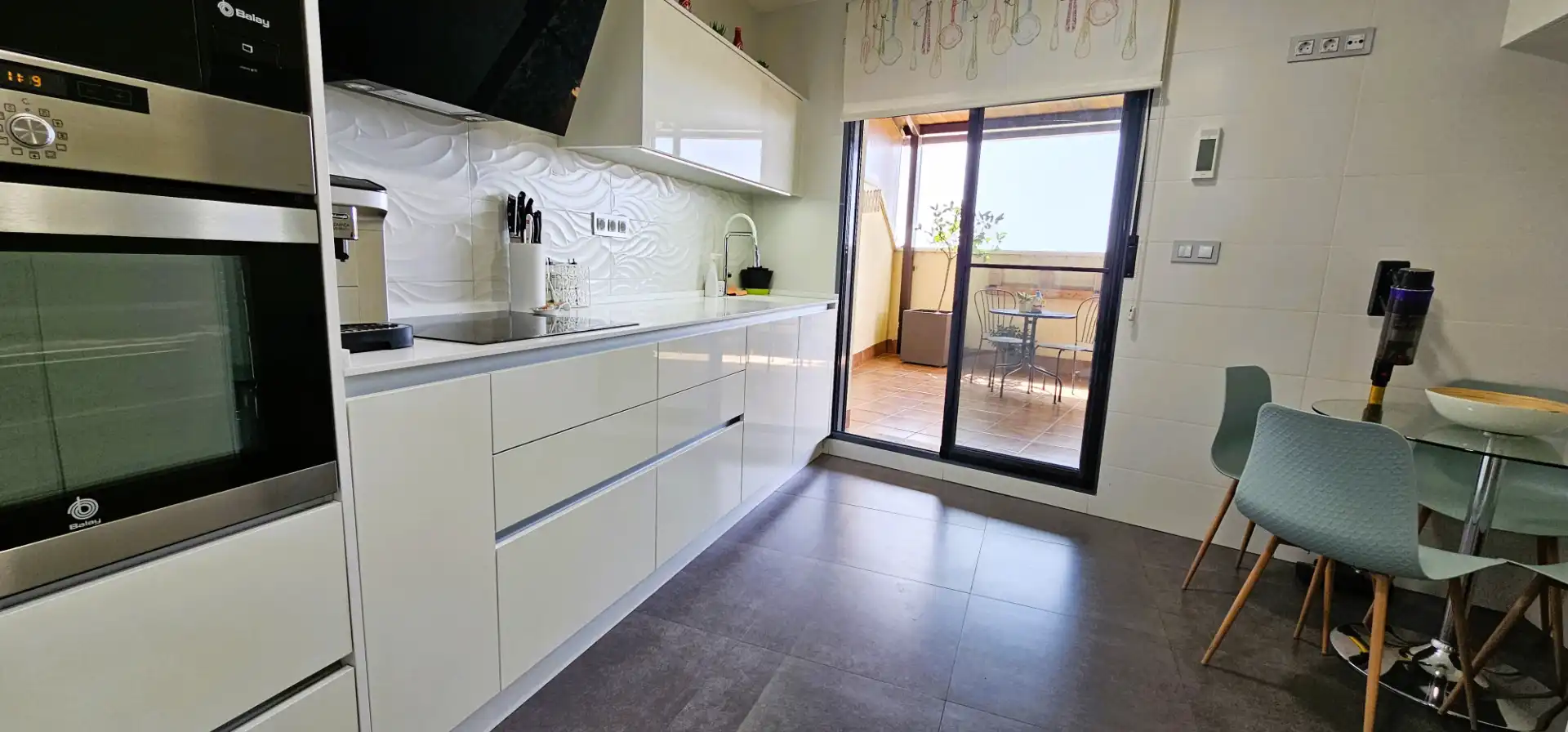 Cocina de Ático en venta en Totana con Aire acondicionado, Parquet y Terraza