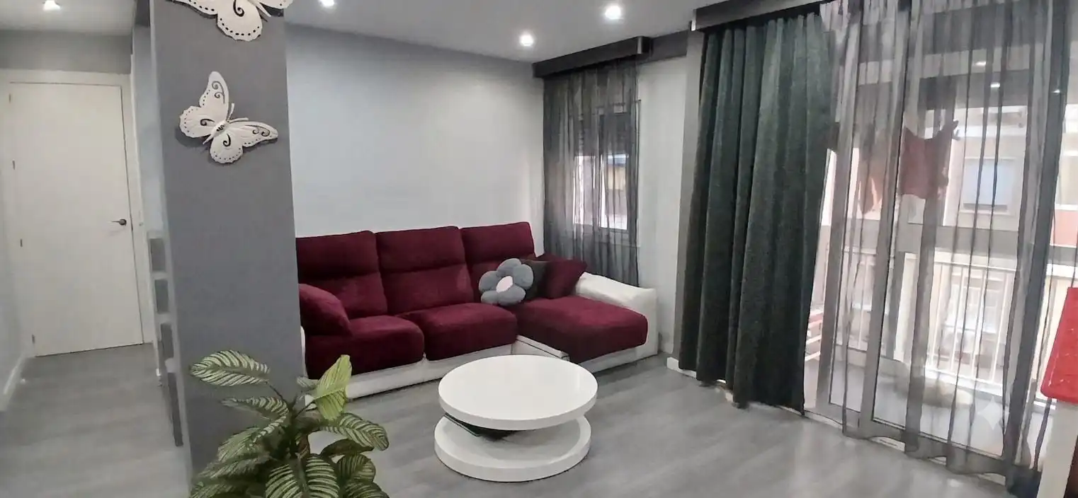 Sala de estar de Piso en venta en Málaga con Aire acondicionado, Calefacción y Terraza