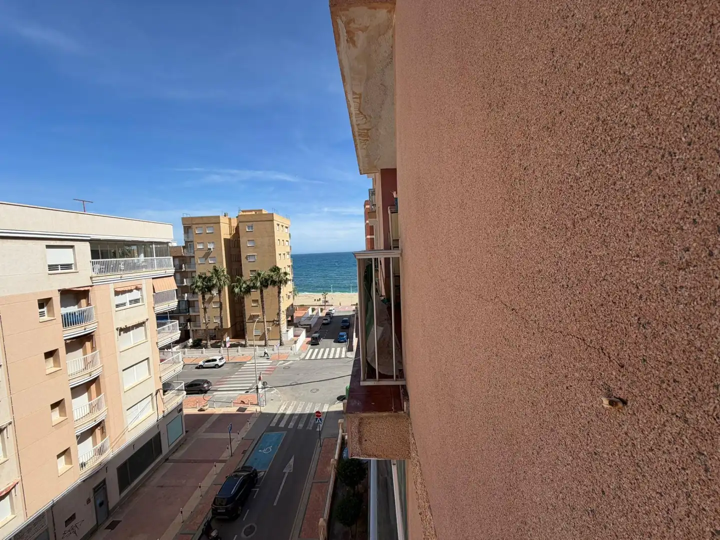 Vista exterior de Piso en venta en Águilas