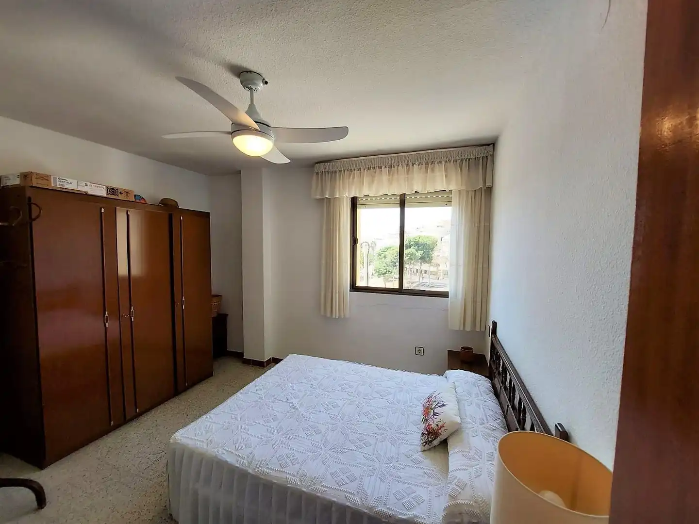 Bedroom of Flat for sale in Pulpí  with Terrace, Furnished and Balcony