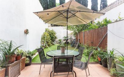 Garden of Flat for sale in  Barcelona Capital  with Air Conditioner, Heating and Private garden