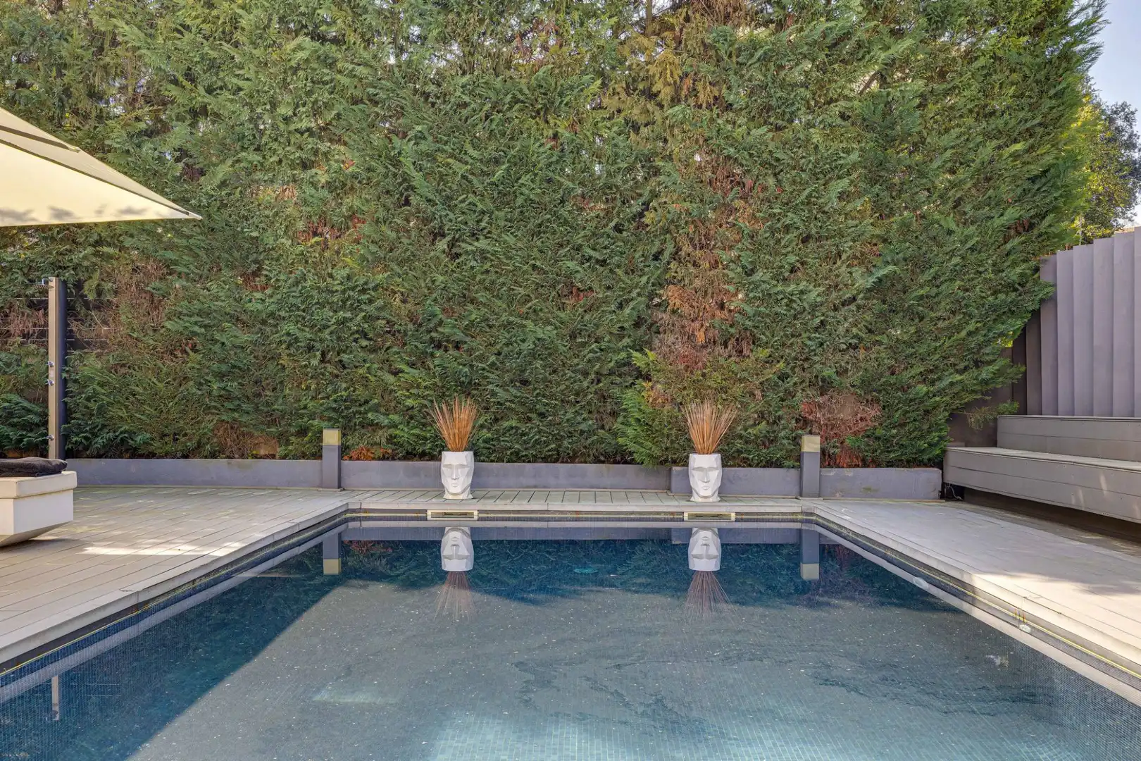 Piscina de Casa o xalet en venda en Sant Cugat del Vallès amb Aire condicionat, Calefacció i Jardí privat