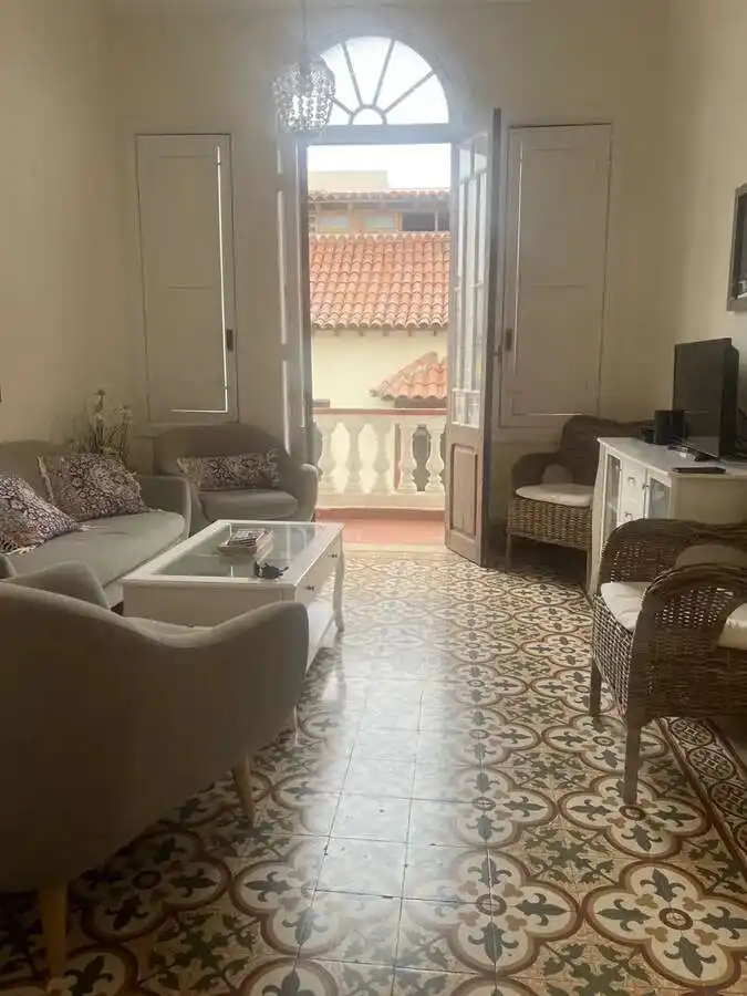 Sala d'estar de Pis en venda en La Orotava amb Terrassa, Traster i Moblat
