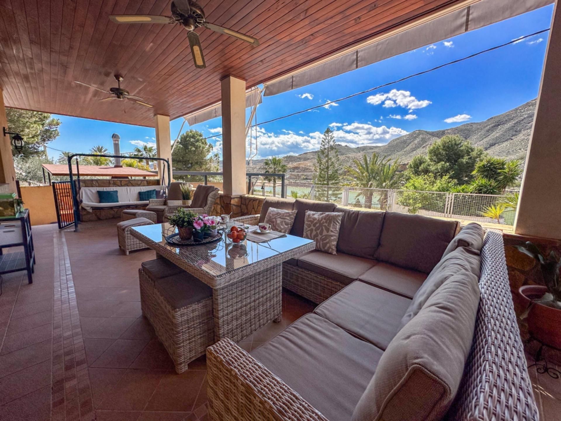 Terrace of Flat for sale in Cuevas del Almanzora  with Air Conditioner, Heating and Private garden