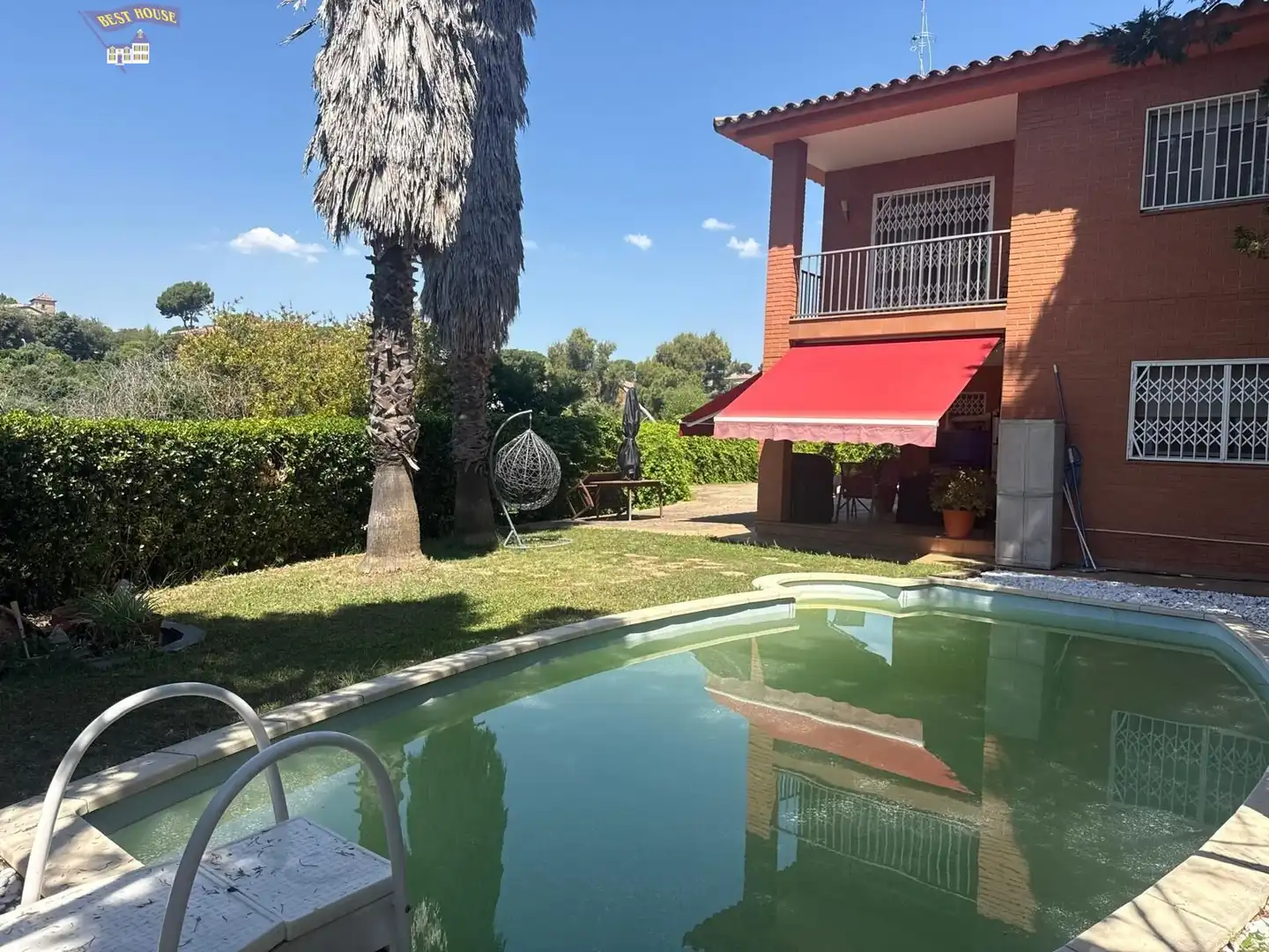 Jardín de Casa o chalet en venta en Caldes de Montbui con Aire acondicionado, Calefacción y Jardín privado