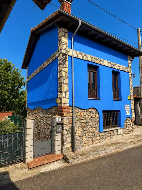 Vista exterior de Casa o chalet en venta en Pravia con Calefacción, Jardín privado y Terraza