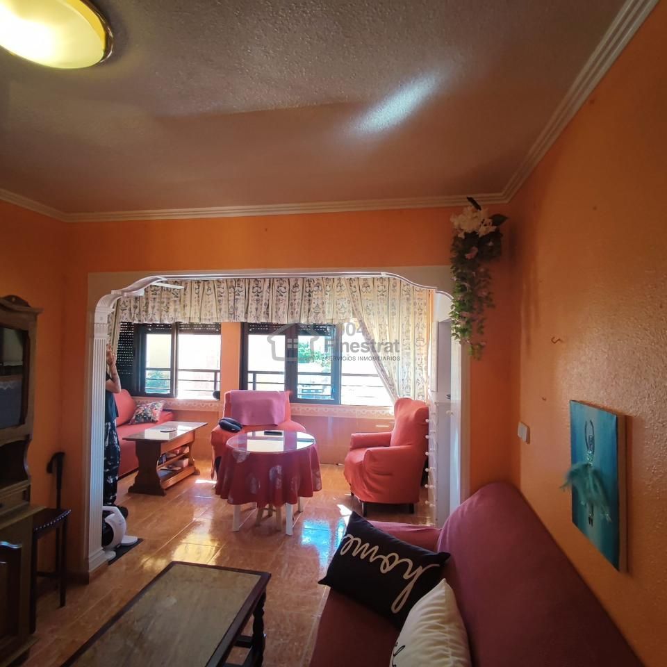 Living room of Flat for sale in Finestrat  with Air Conditioner, Terrace and Furnished