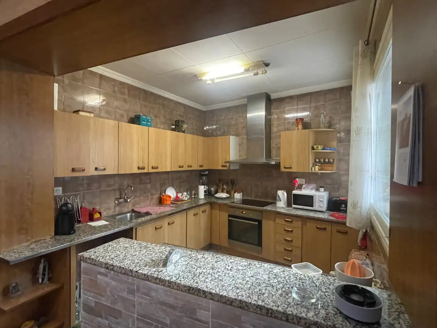 Cuina de Casa o xalet en venda en Térmens amb Calefacció, Terrassa i Traster