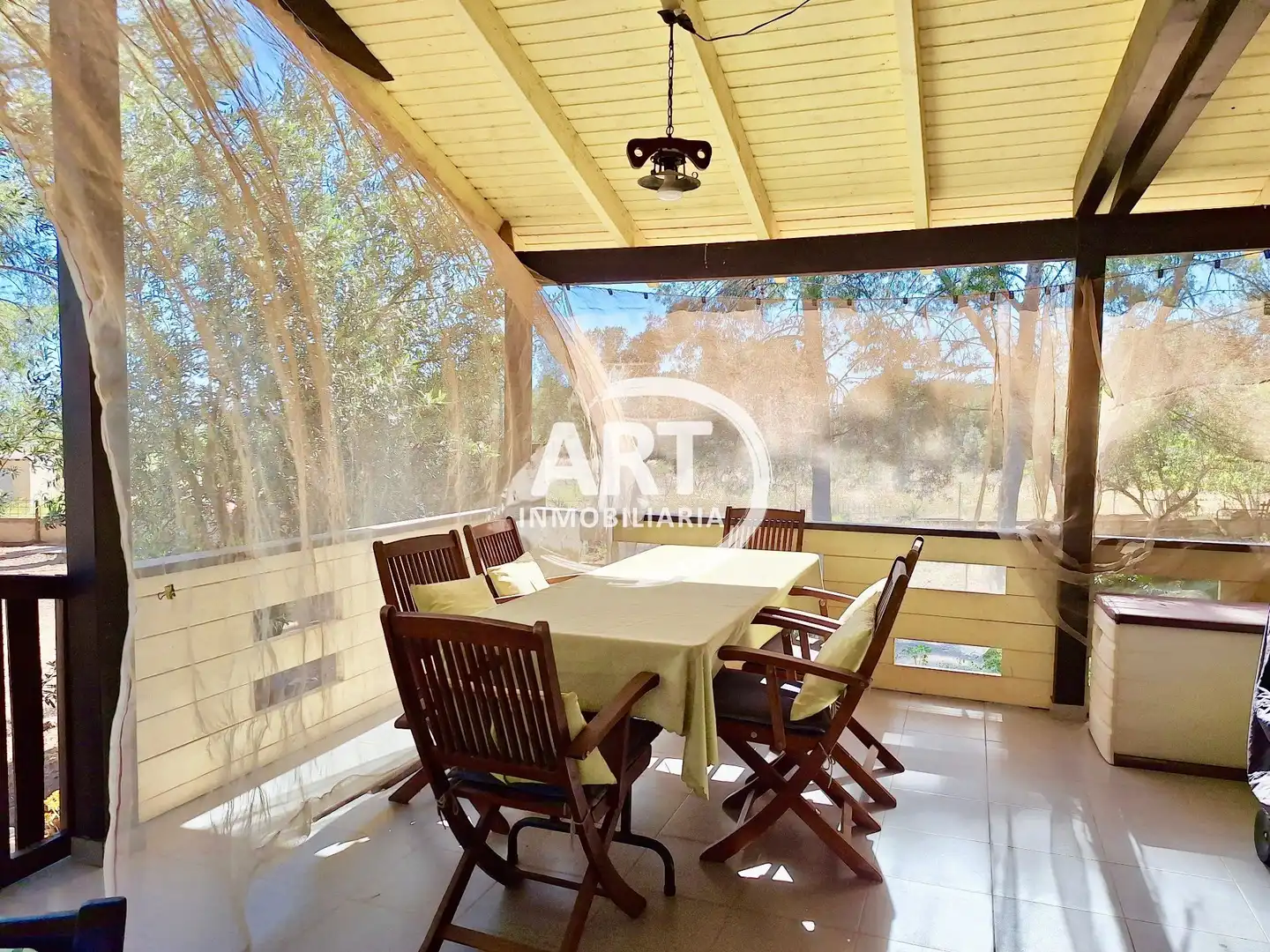 Terrassa de Casa o xalet en venda en Bétera amb Aire condicionat, Jardí privat i Terrassa