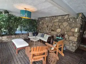 Terraza de Casa o chalet en venta en Galapagar con Aire acondicionado, Jardín privado y Terraza
