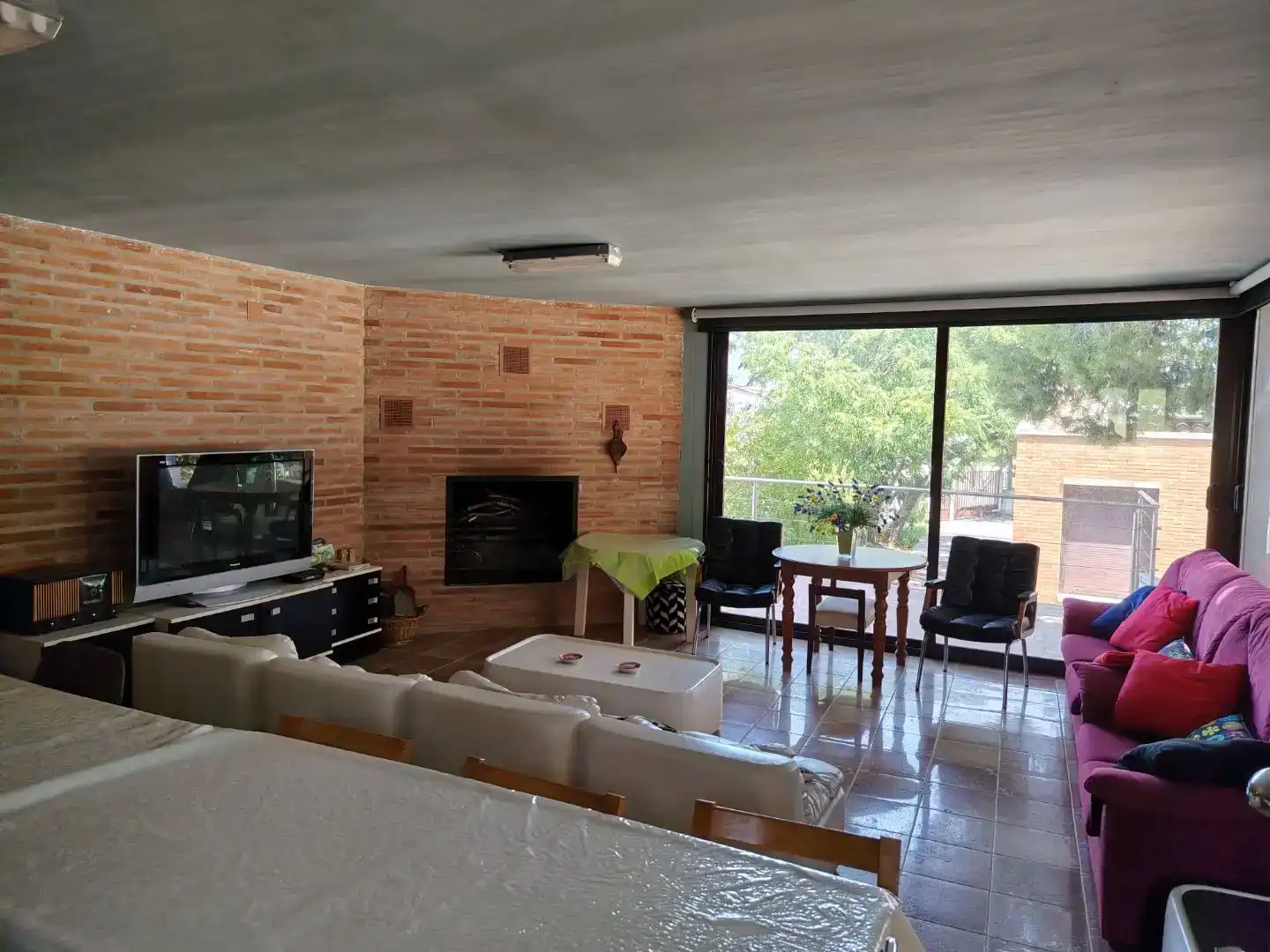 Sala d'estar de Pis en venda en Botorrita amb Aire condicionat, Jardí privat i Traster