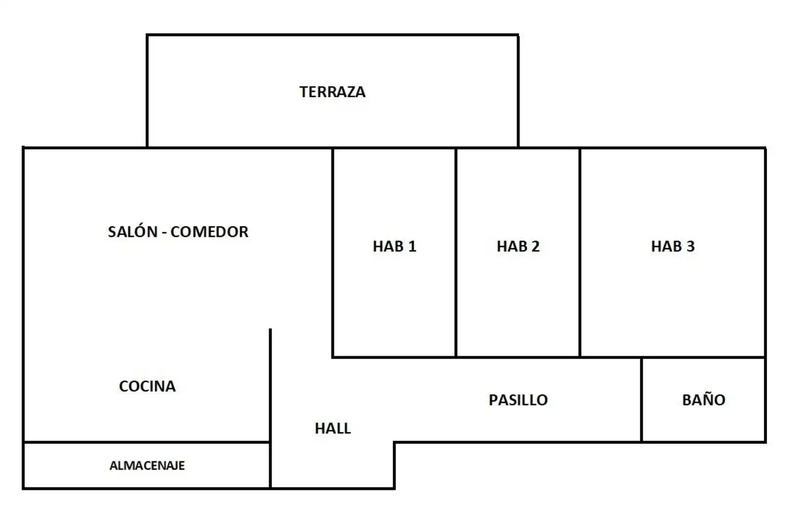 Piso en venta en Ribeira con Calefacción y Terraza