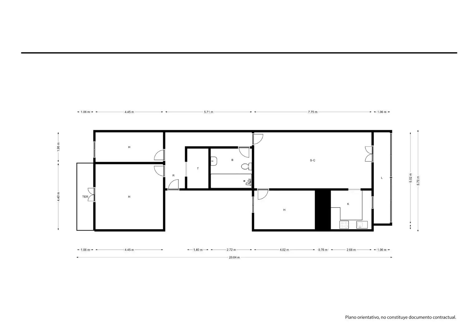 Piso en venta en  Palma de Mallorca con Parquet