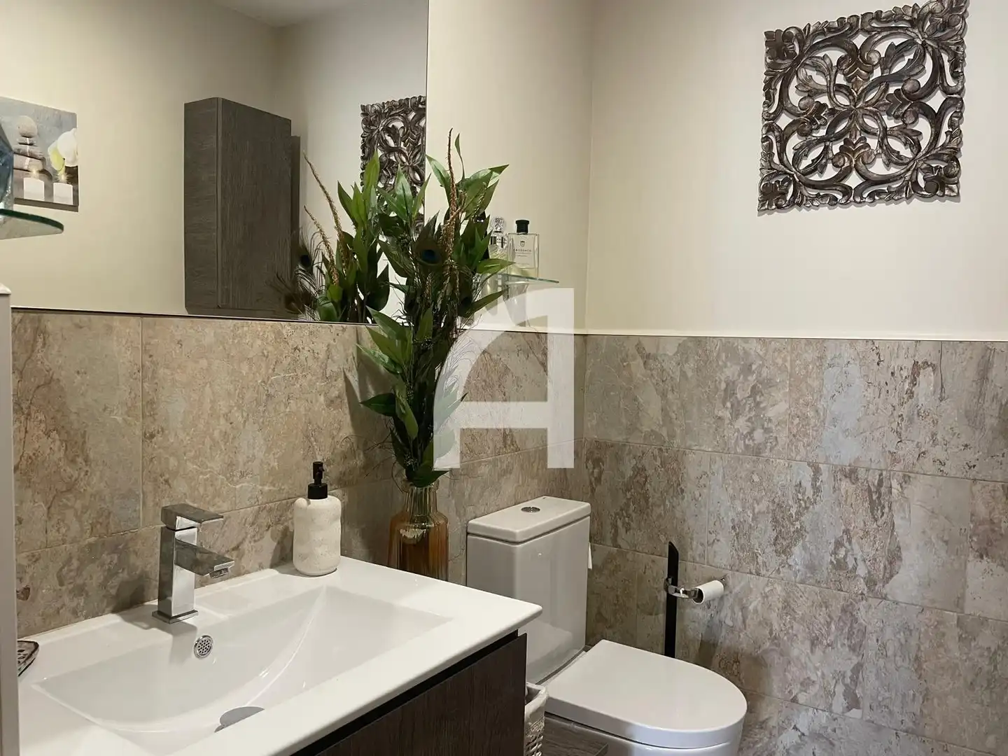 Bathroom of Houses for sale in Terrassa  with Air Conditioner, Heating and Private garden