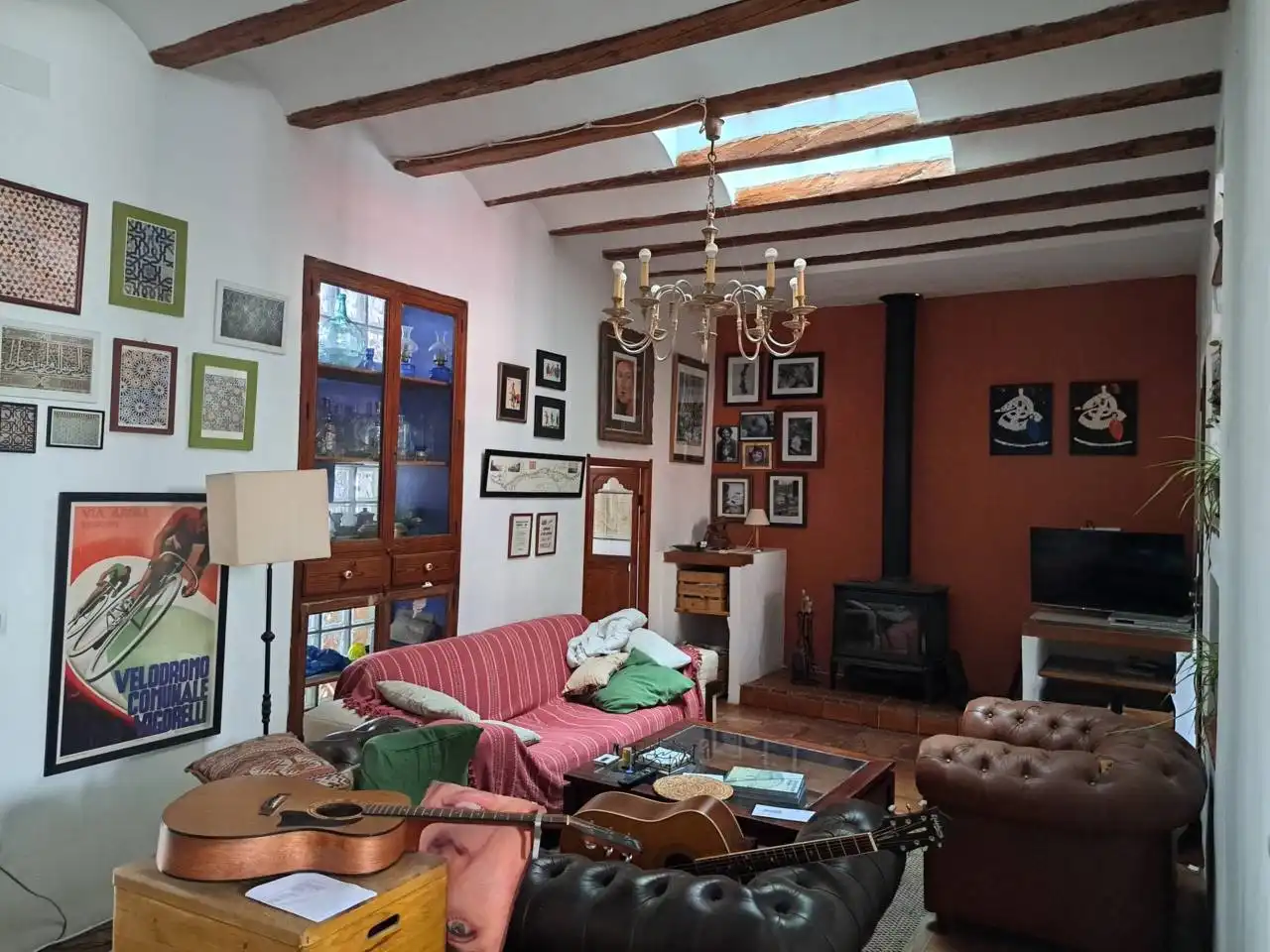 Sala de estar de Casa o chalet en venta en Pinet con Jardín privado