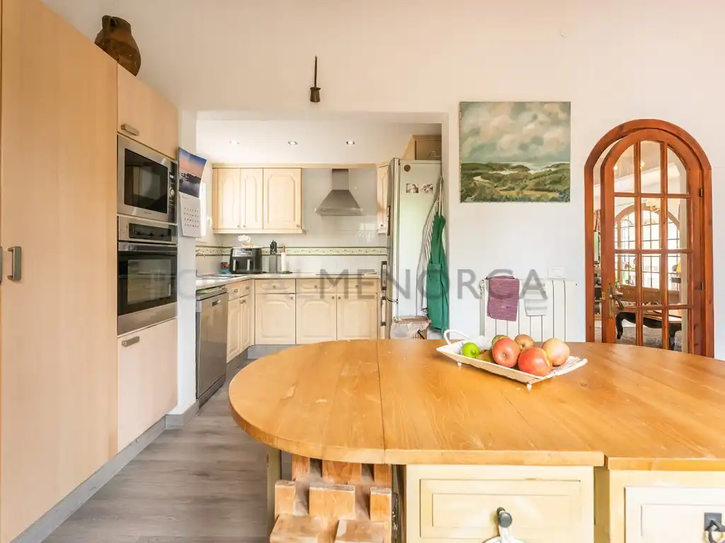 Kitchen of Houses for sale in Es Castell  with Private garden, Terrace and Swimming Pool