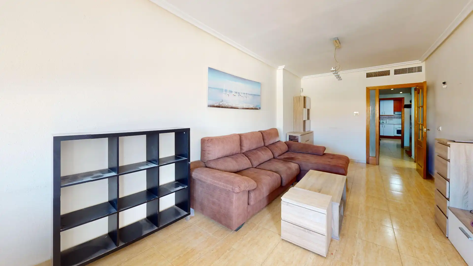 Living room of Flat for sale in Sant Joan d'Alacant  with Air Conditioner, Heating and Terrace