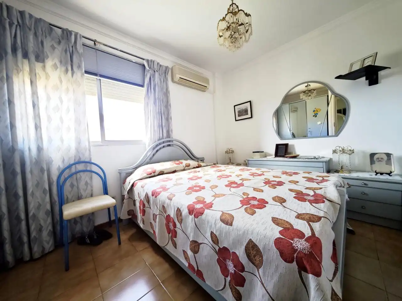 Schlafzimmer von Wohnung zur Miete in San Bartolomé de Tirajana mit Klimaanlage, Terrasse und Möbliert