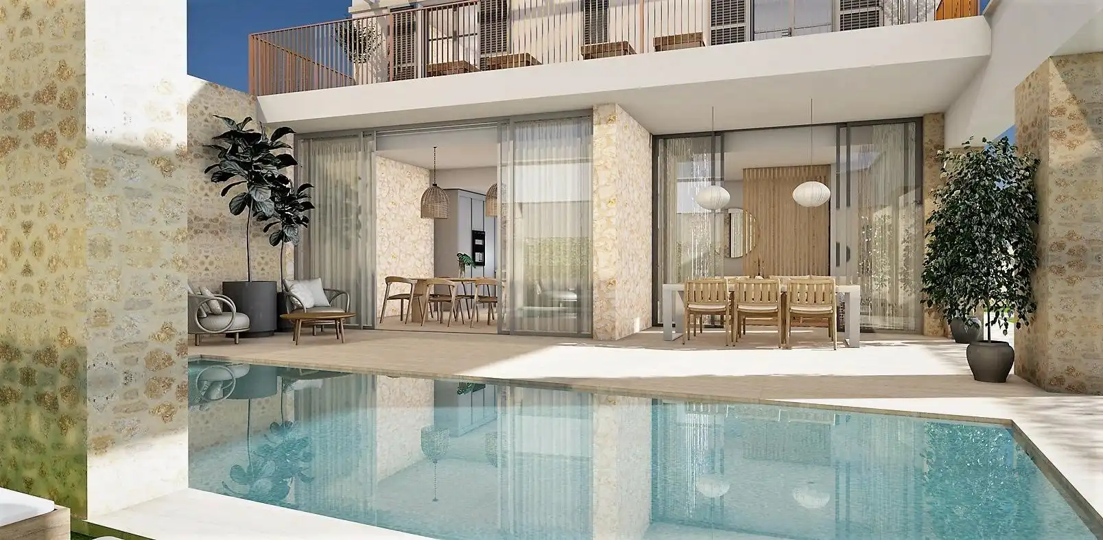 Landhaus mit Terrasse zum Verkauf in Ses Salines Poble, imagen 2