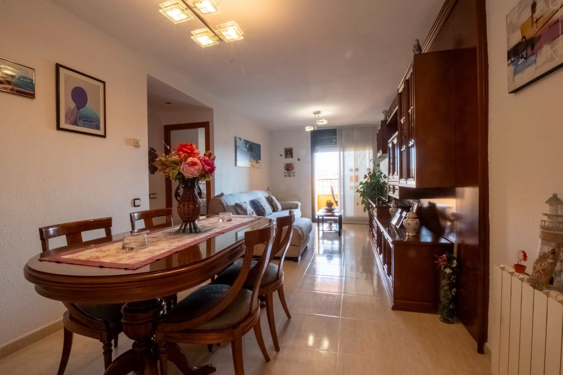 Dining room of Flat for sale in Calella  with Air Conditioner, Heating and Terrace