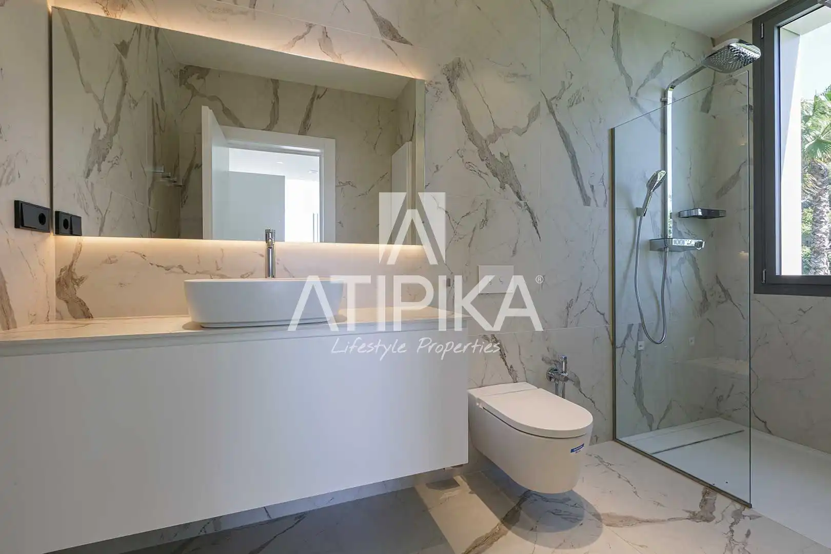 Baño de Casa o chalet en venta en Barcelona con Aire acondicionado, Calefacción y Terraza