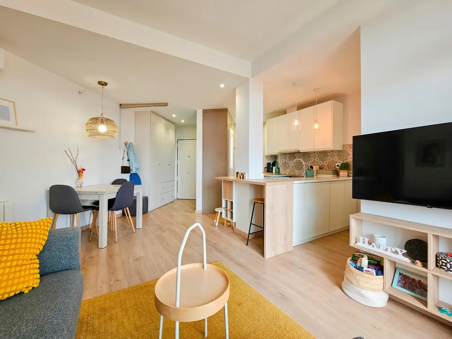 Sala de estar de Piso en venta en Barcelona