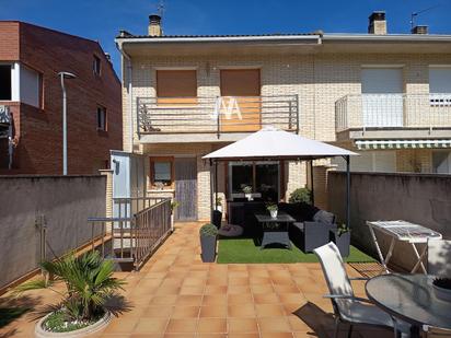 Terrassa de Casa o xalet en venda en Igualada amb Calefacció, Jardí privat i Terrassa