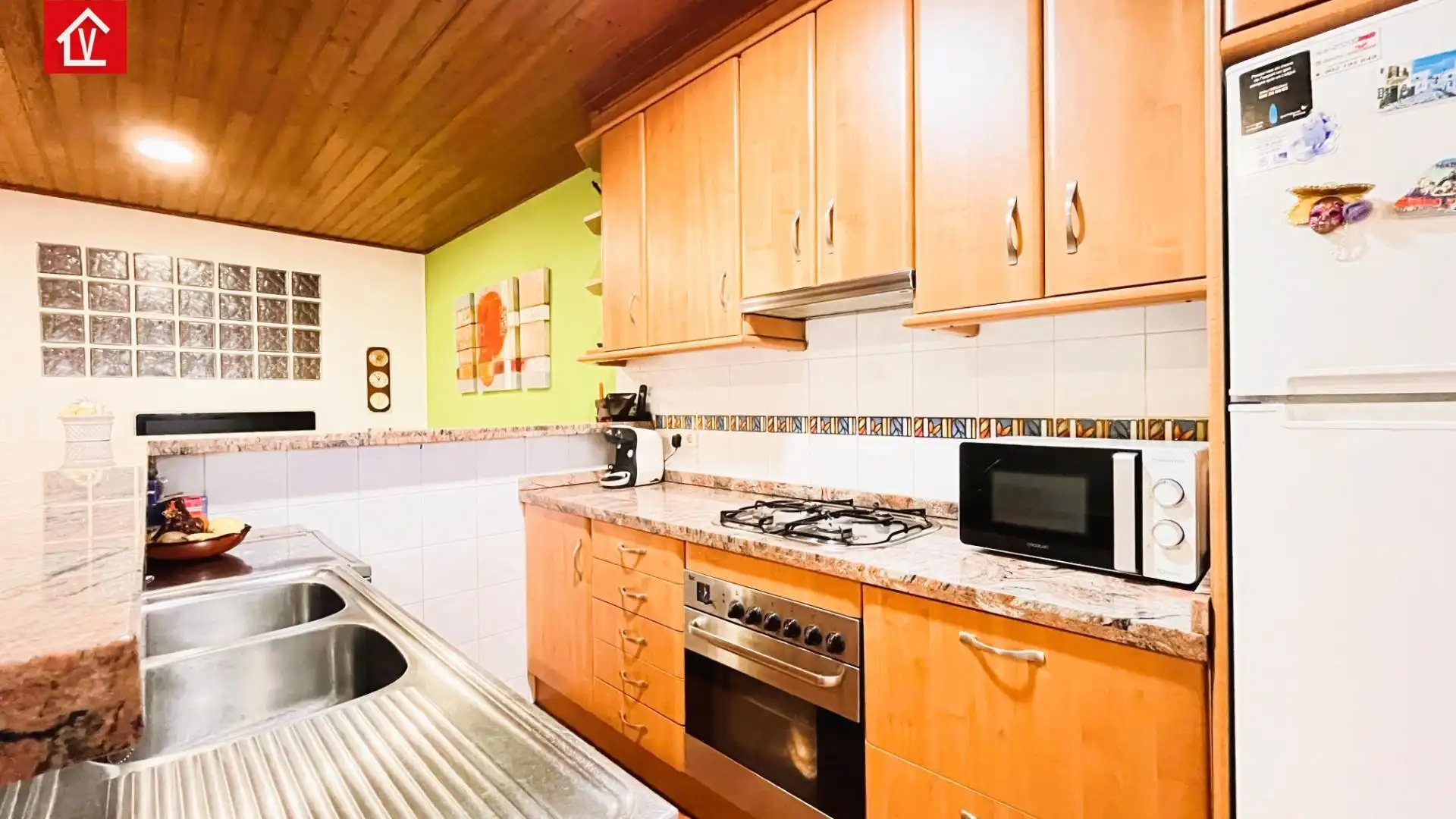 Cocina de Piso en venta en Sabadell con Aire acondicionado, Calefacción y Terraza