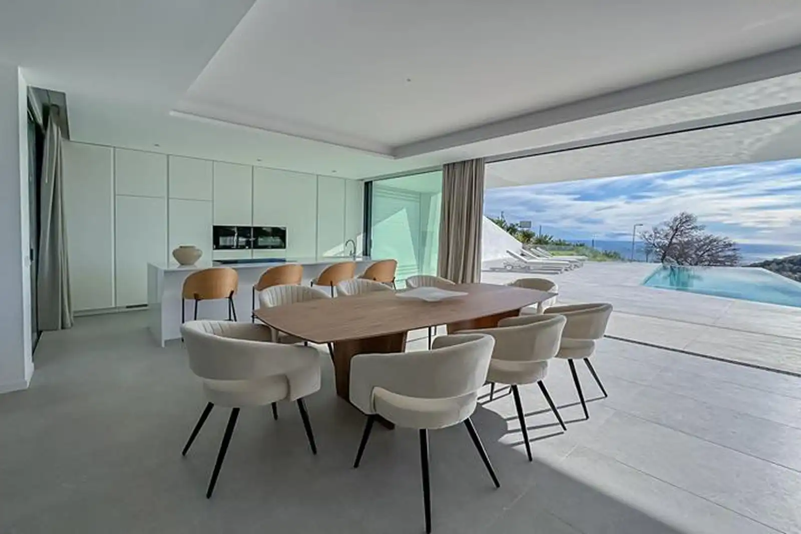 Dining room of Houses for sale in Altea  with Air Conditioner, Heating and Terrace
