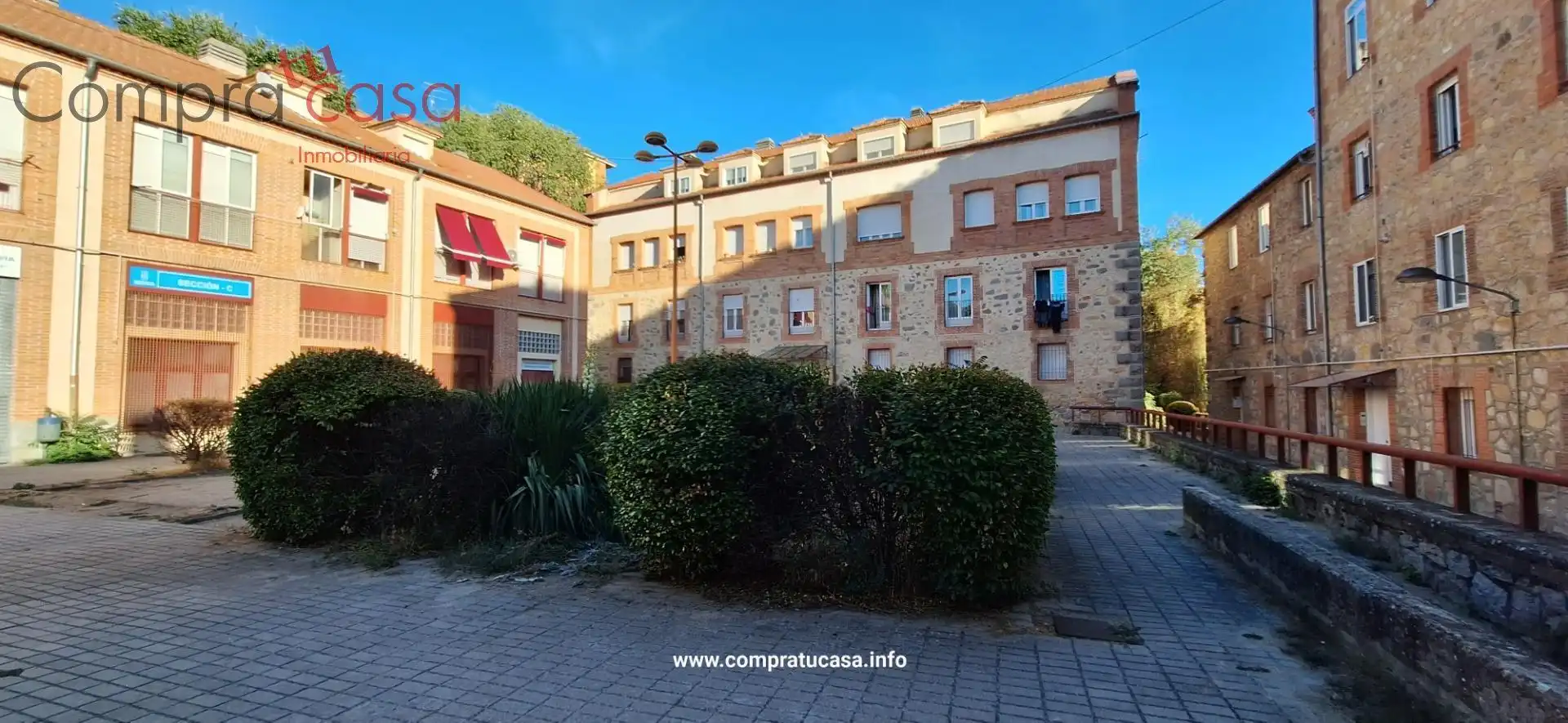 Vista exterior de Pis en venda en Segovia amb Parquet, Traster i Alarma