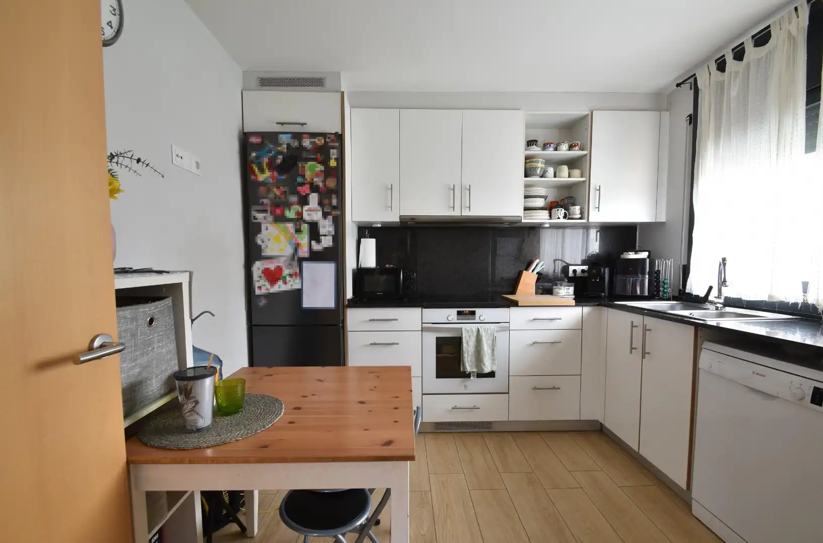 Cuina de Casa adosada en venda en Cunit amb Aire condicionat, Jardí privat i Terrassa