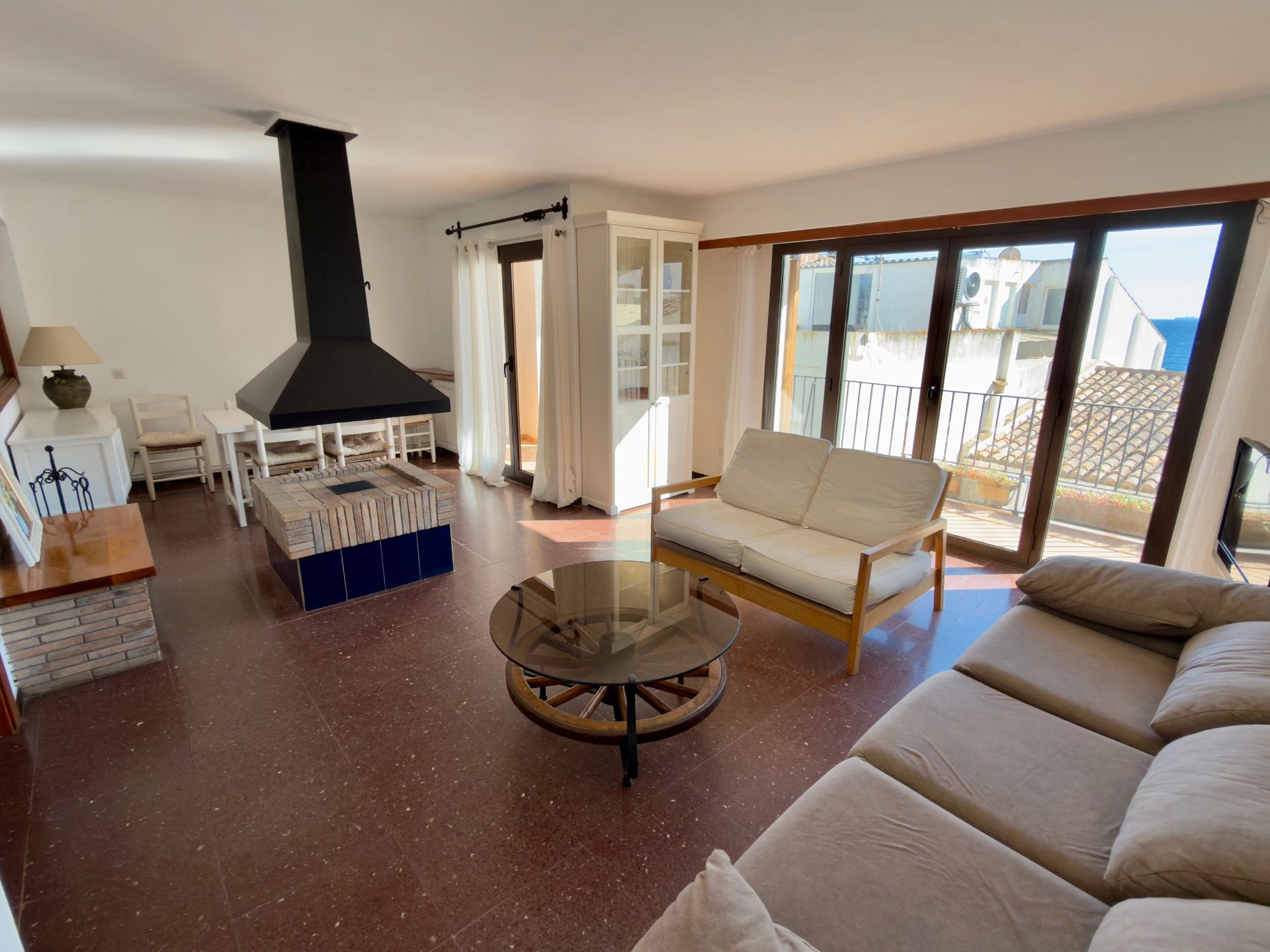 Living room of Duplex for sale in Palafrugell  with Heating, Terrace and Storage room