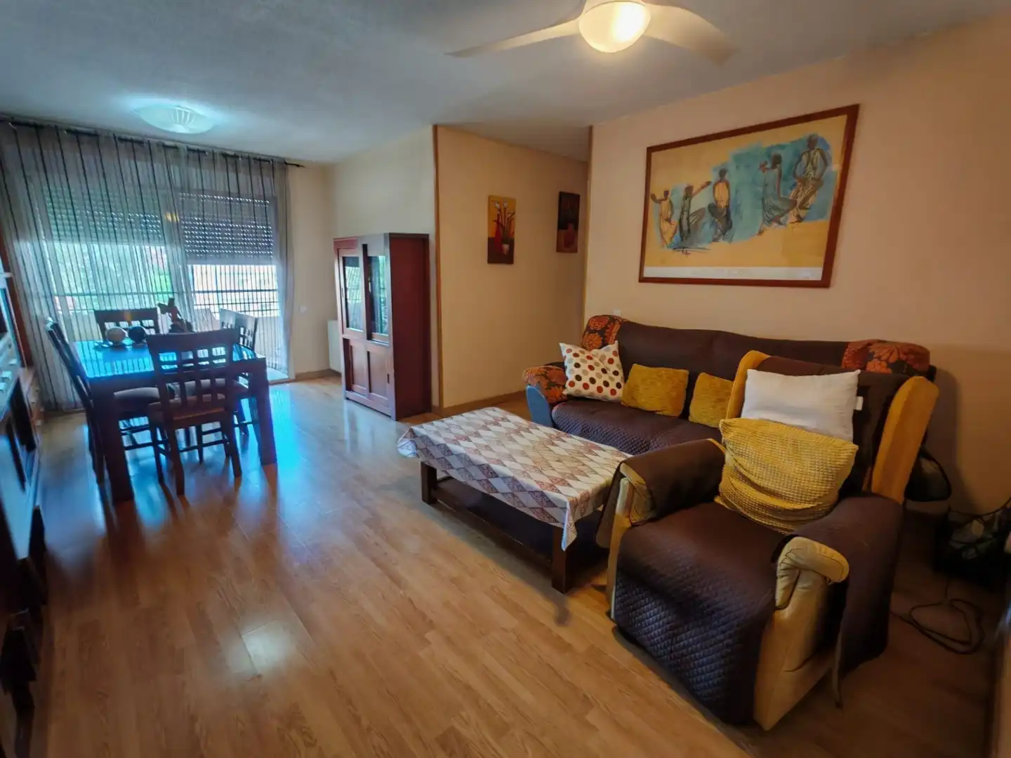 Sala de estar de Piso en venta en Móstoles con Calefacción, Parquet y Terraza