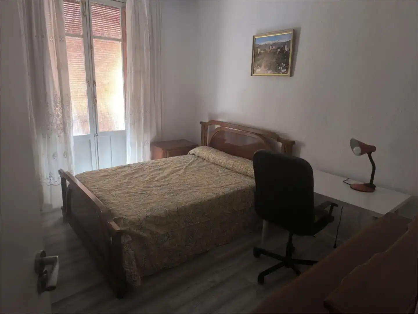Schlafzimmer von Wohnung zur Miete in  Granada Capital mit Balkon